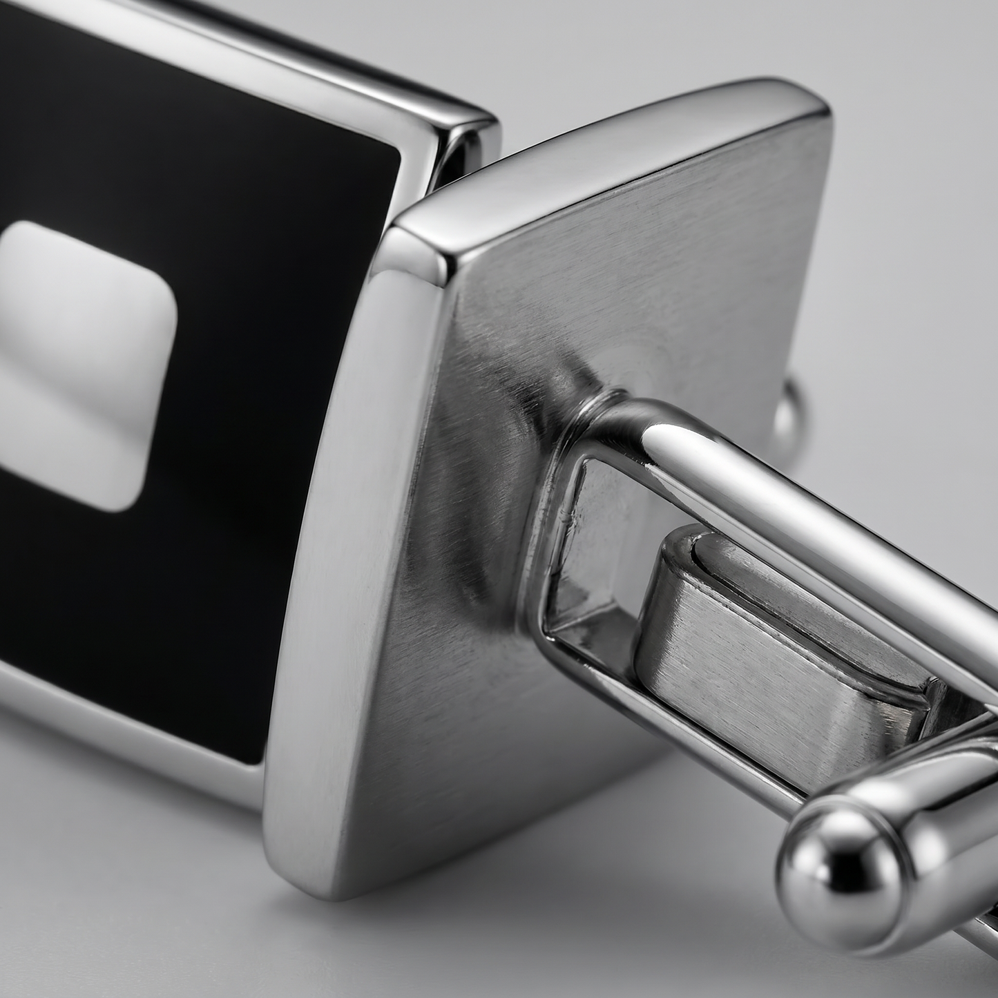 The Obsidian Square Cufflinks