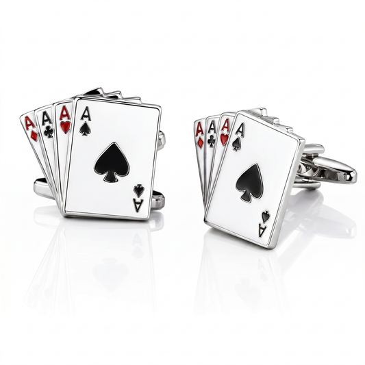 The Royal Flush Cufflinks