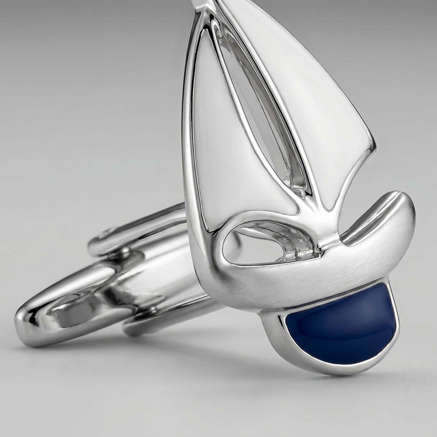 The Silver Skipper Cufflinks