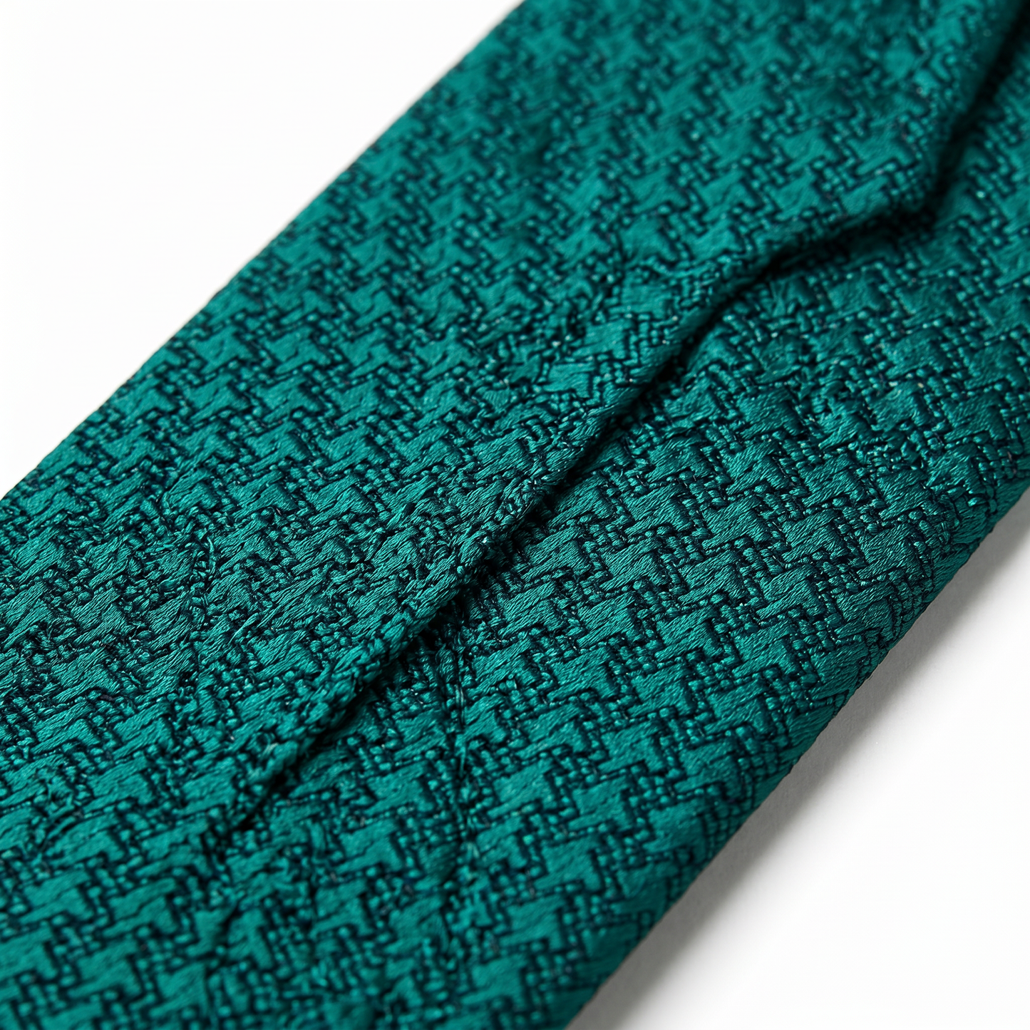 The Forest Green Textured Tie