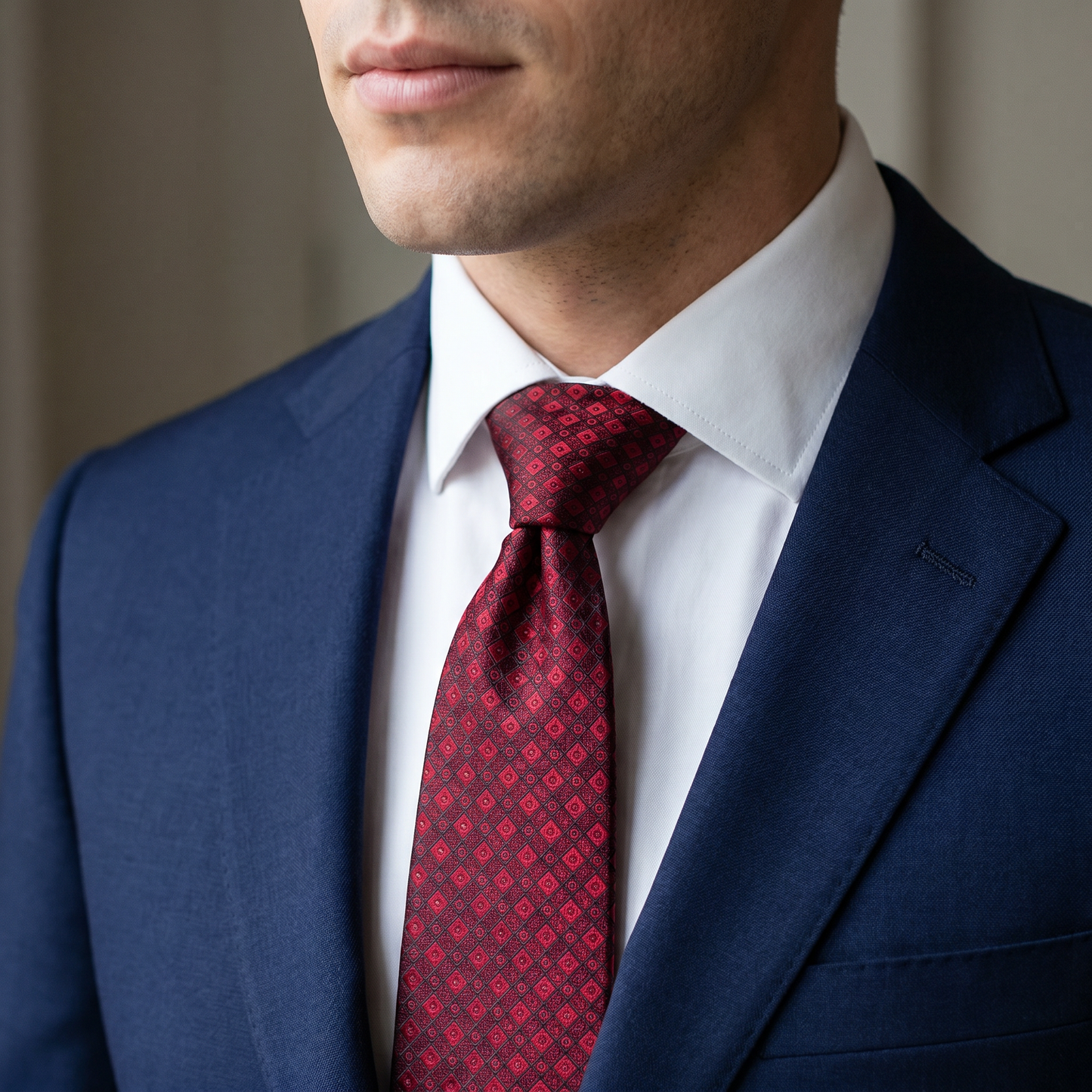 The Crimson Regent Tie