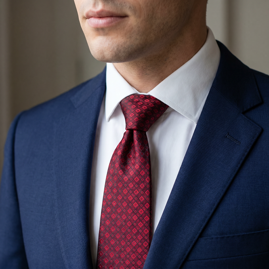 The Crimson Regent Tie