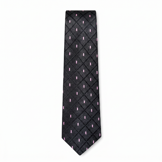 The Graphite Prism Tie