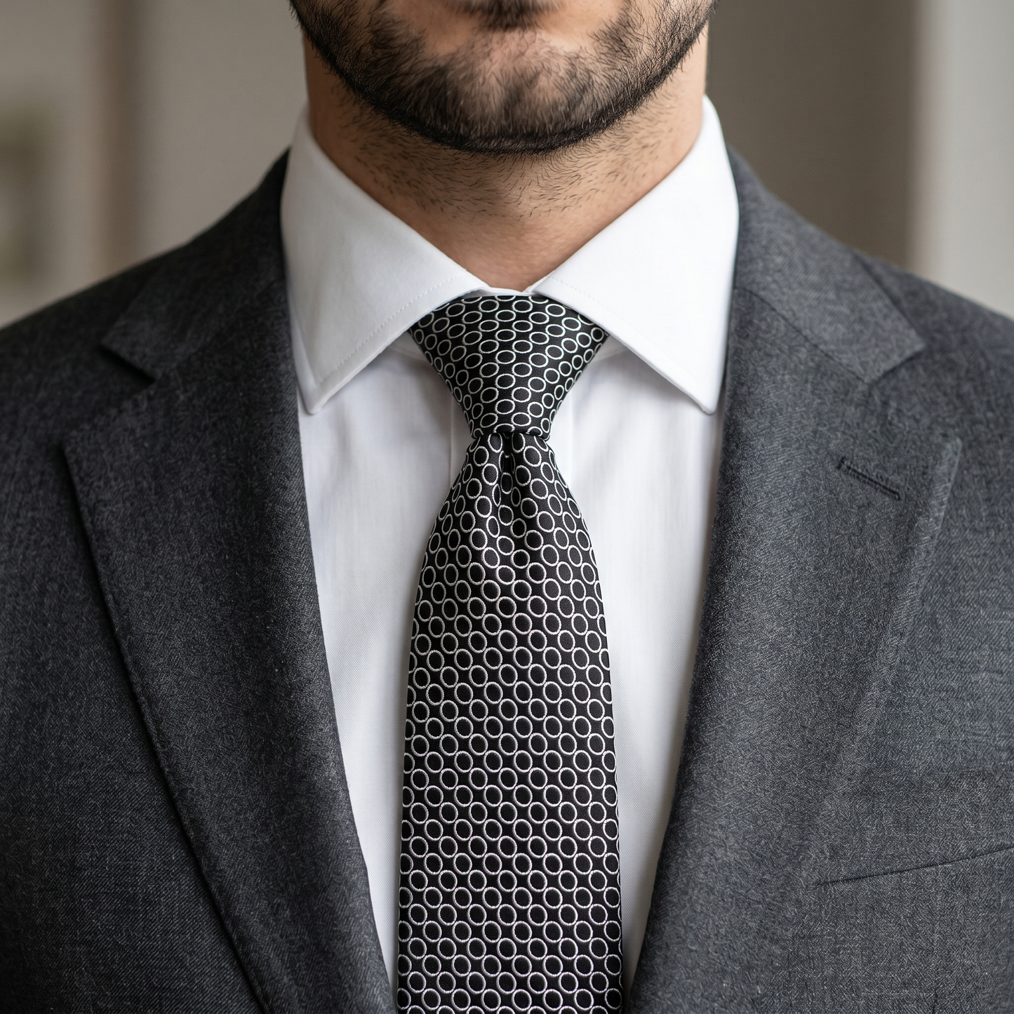 The Obsidian Chain Tie