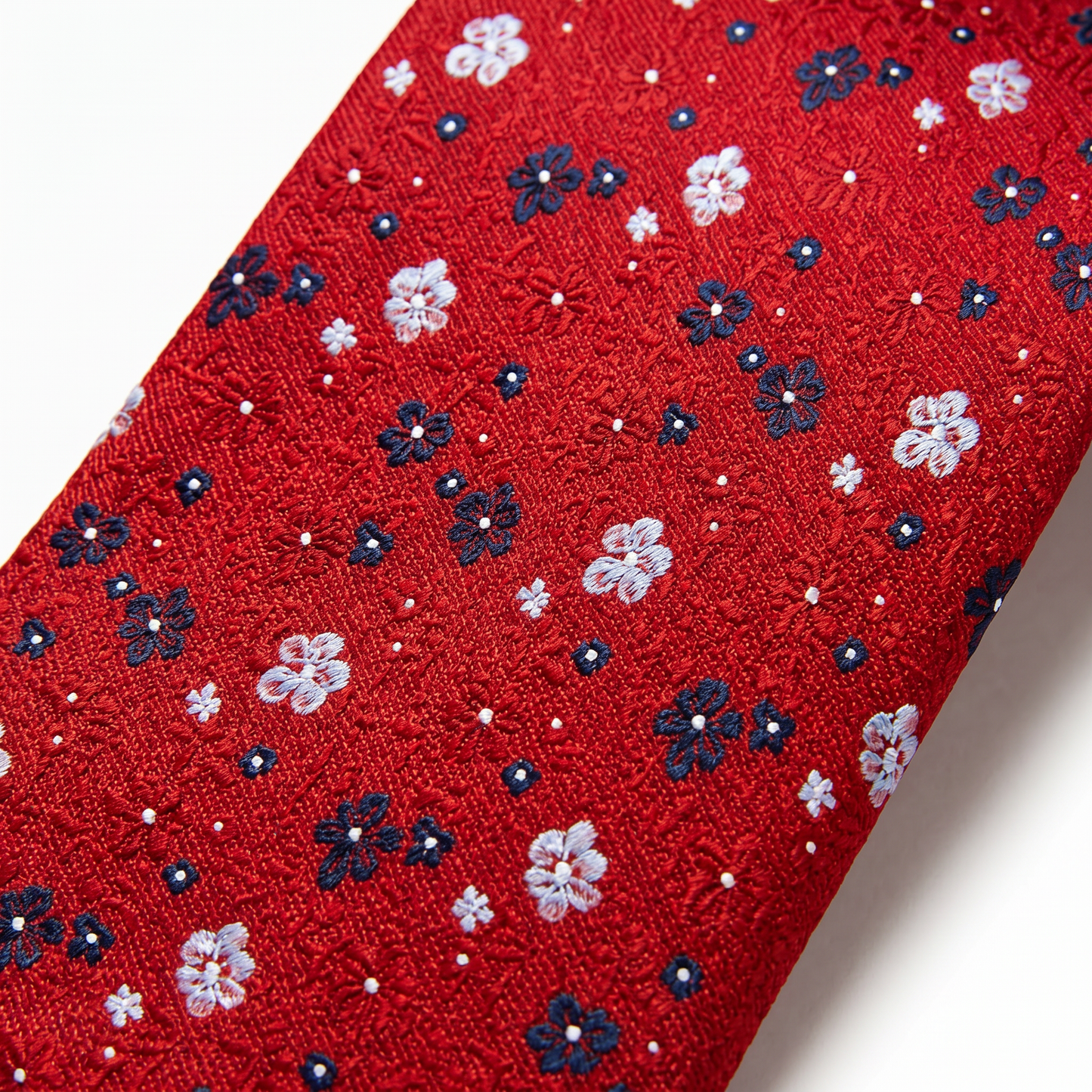 The Crimson Meadow Tie