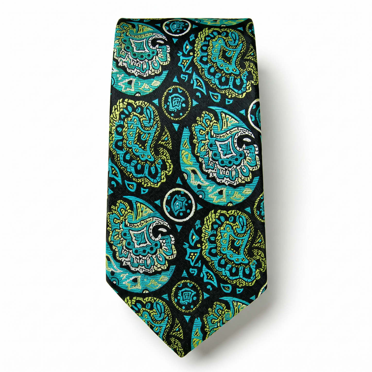 The Emerald Paisley Tie