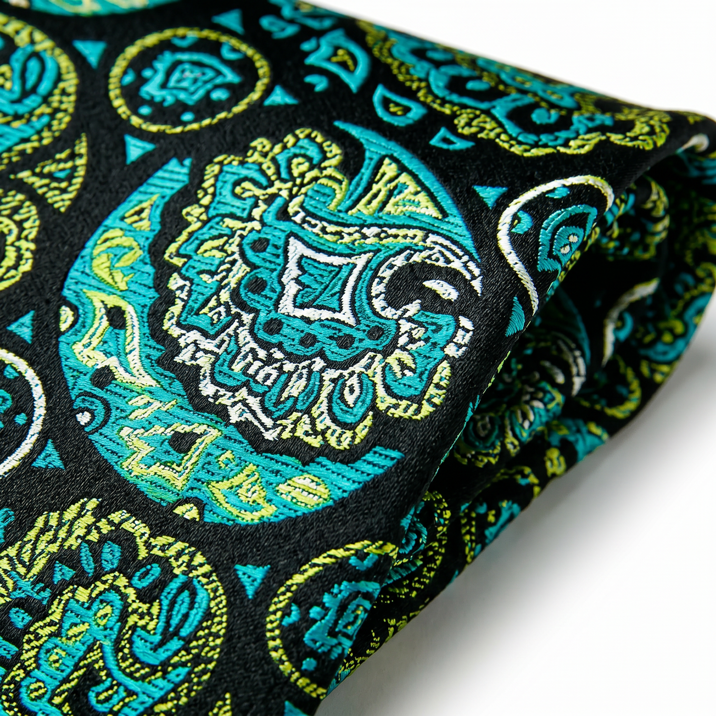 The Emerald Paisley Tie