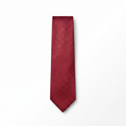 The Crimson Texture Tie