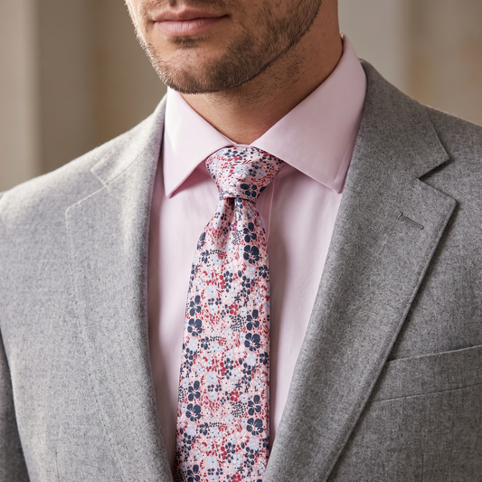 The Blush Meadow Tie